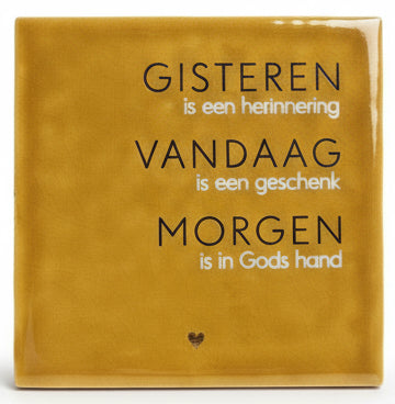 GISTEREN-VANDAAG-MORGEN met hartje