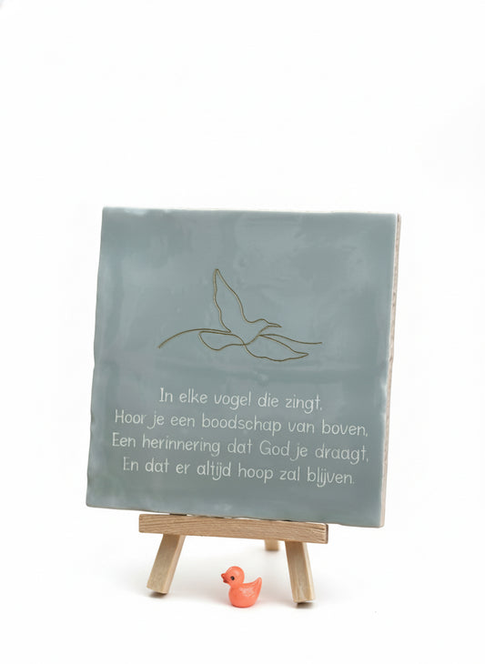 In elke vogel die zingt