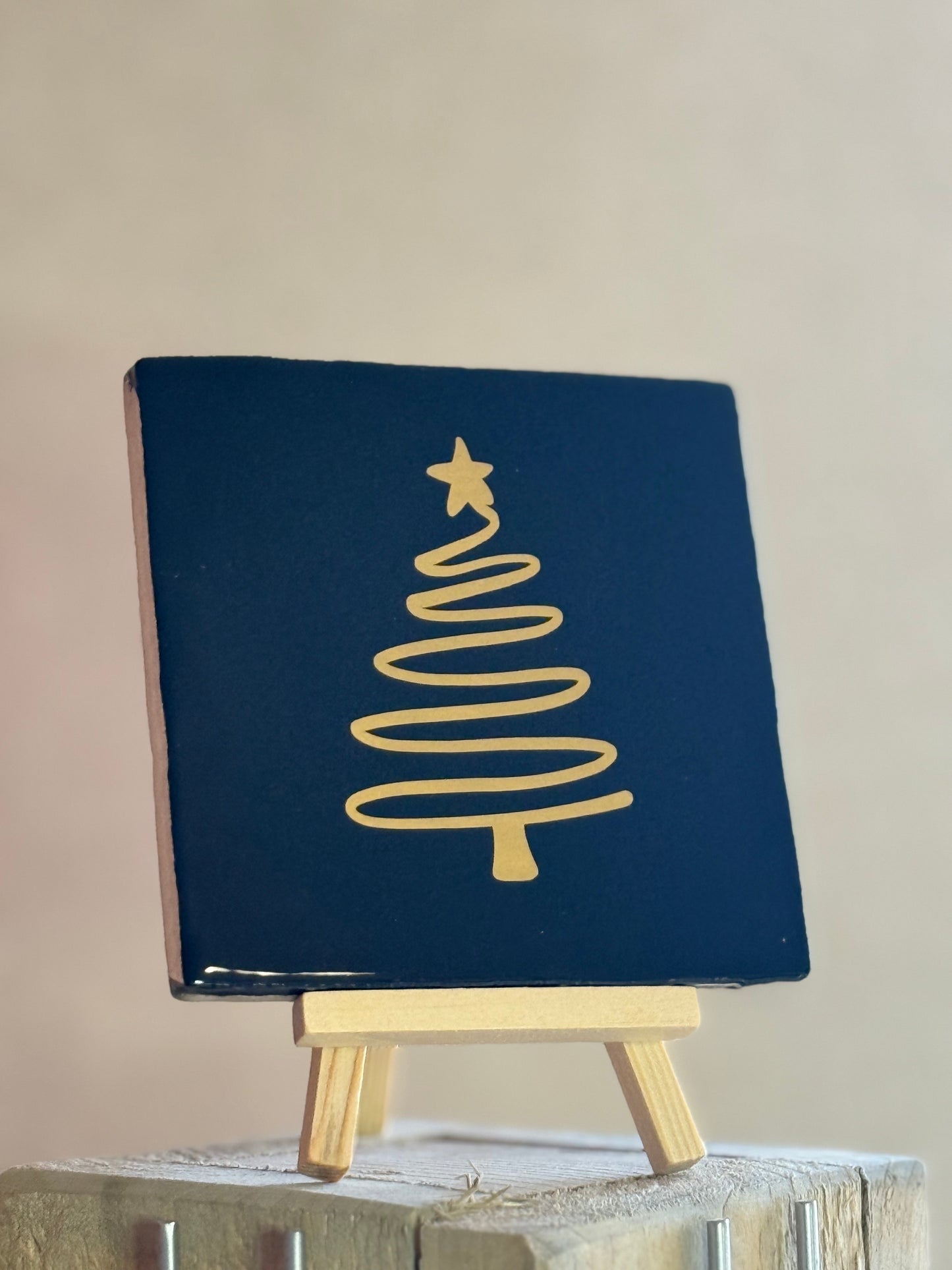 Tegeltje met Kerstboom