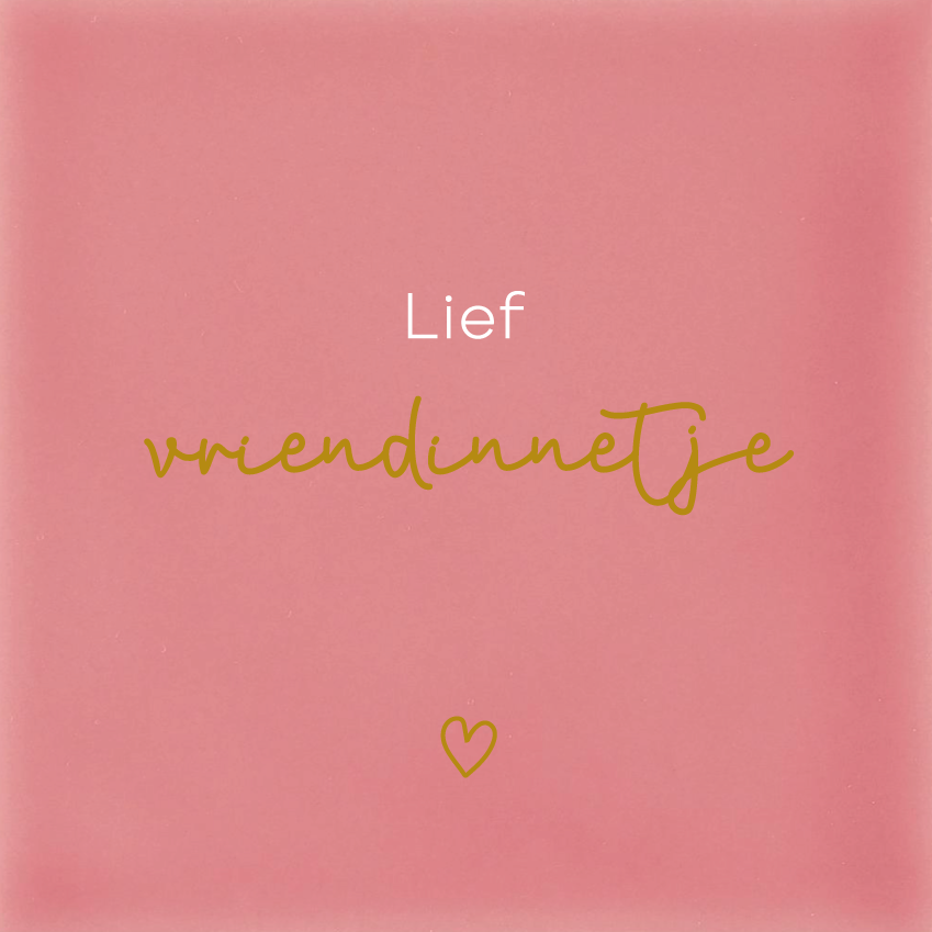 Lief vriendinnetje
