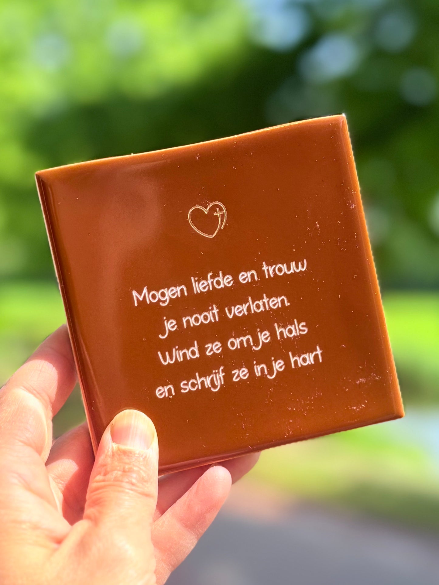 Tegeltje - Mogen liefde en trouw...