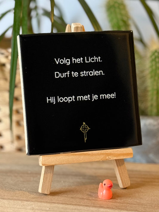 Volg het Licht. Durf te stralen.