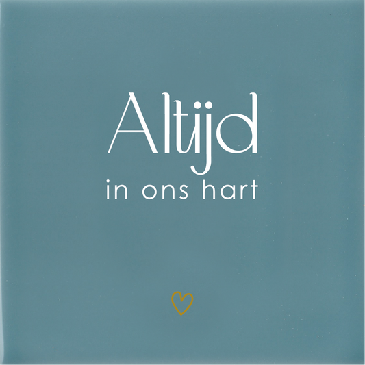 Altijd in ons hart - Jeans Blauw