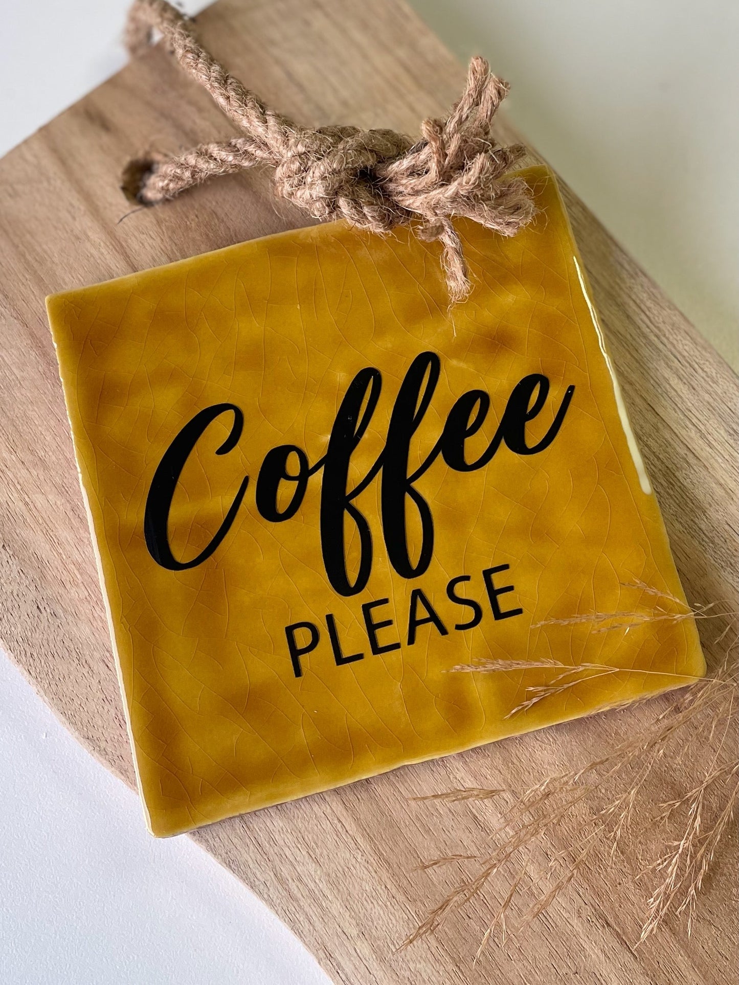 Tegeltje Coffee please