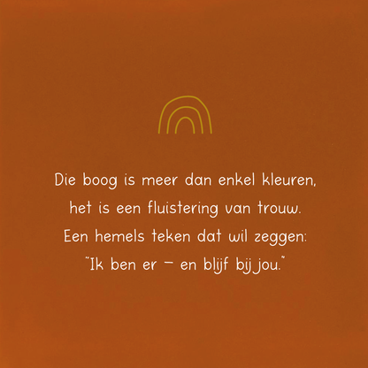Die boog is meer dan enkel kleuren..