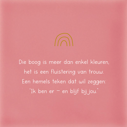 Die boog is meer dan enkel kleuren..