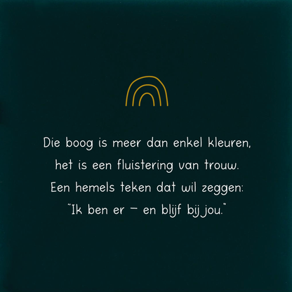 Die boog is meer dan enkel kleuren..