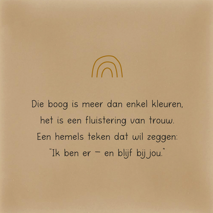 Die boog is meer dan enkel kleuren..