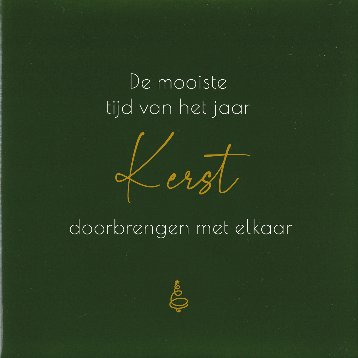 Tegeltje * De mooiste tijd van het jaar...