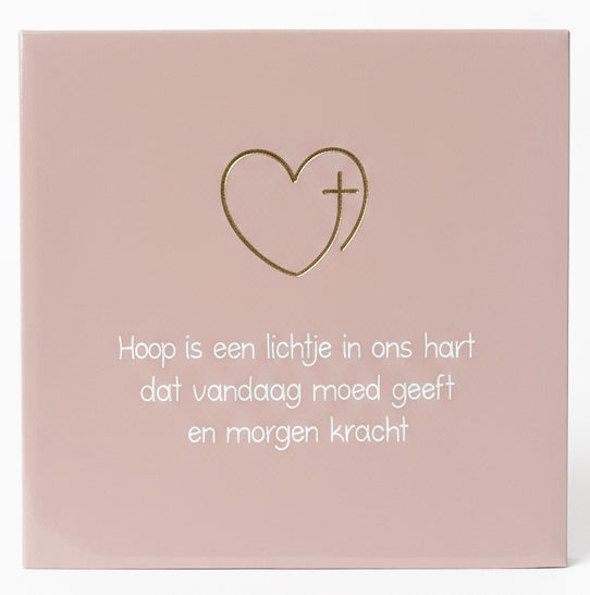 Hoop is een lichtje in ons hart...
