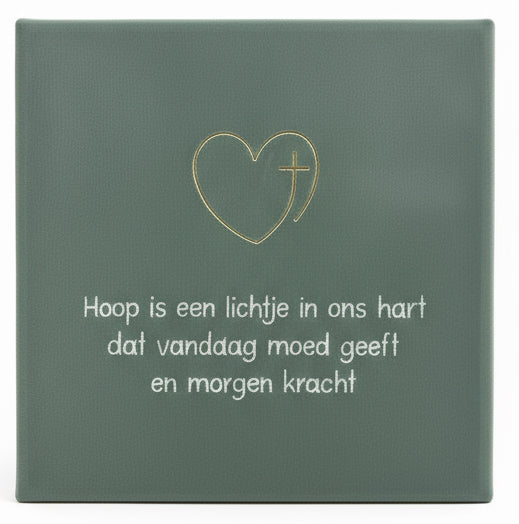 Hoop is een lichtje in ons hart...