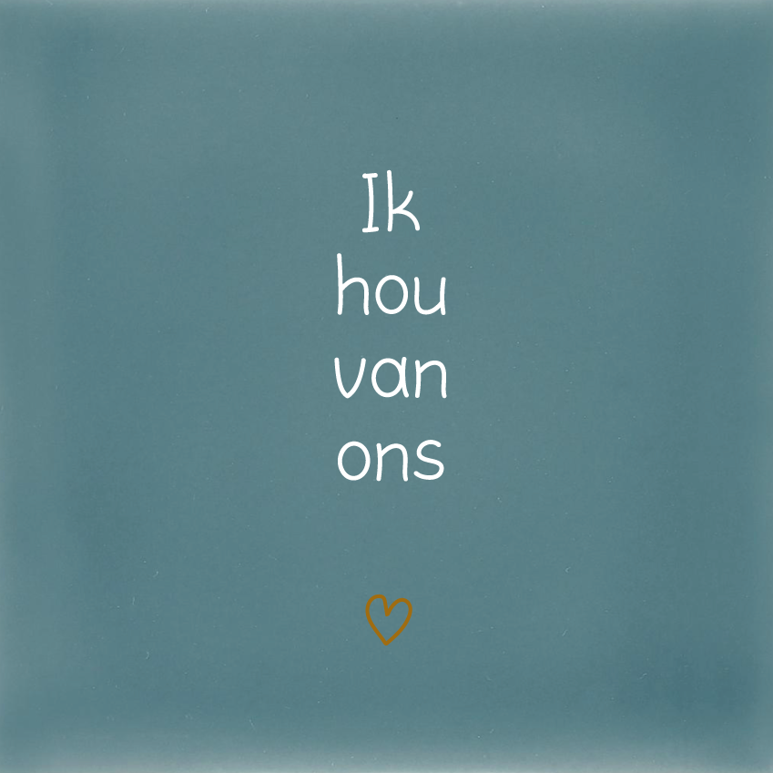 Ik hou van ons
