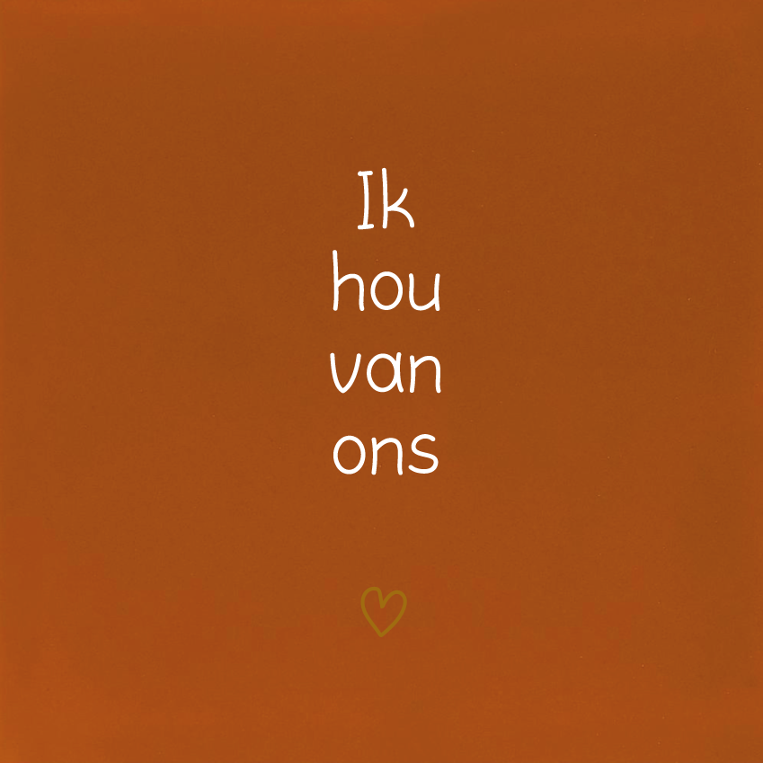 Ik hou van ons