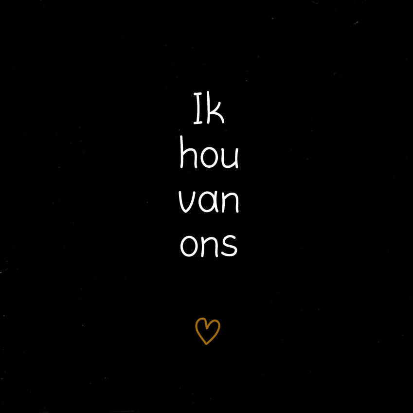Ik hou van ons