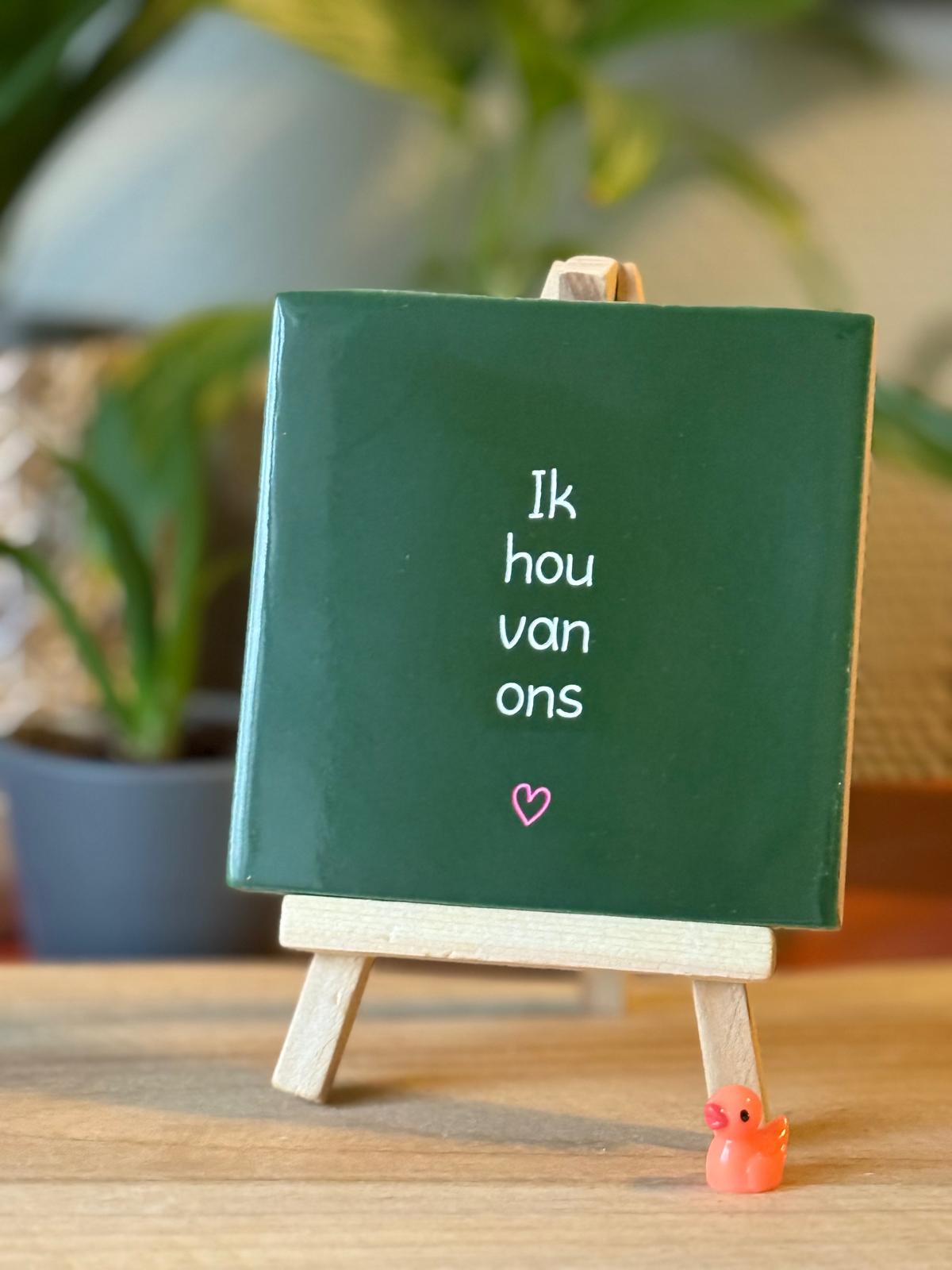 Ik hou van ons