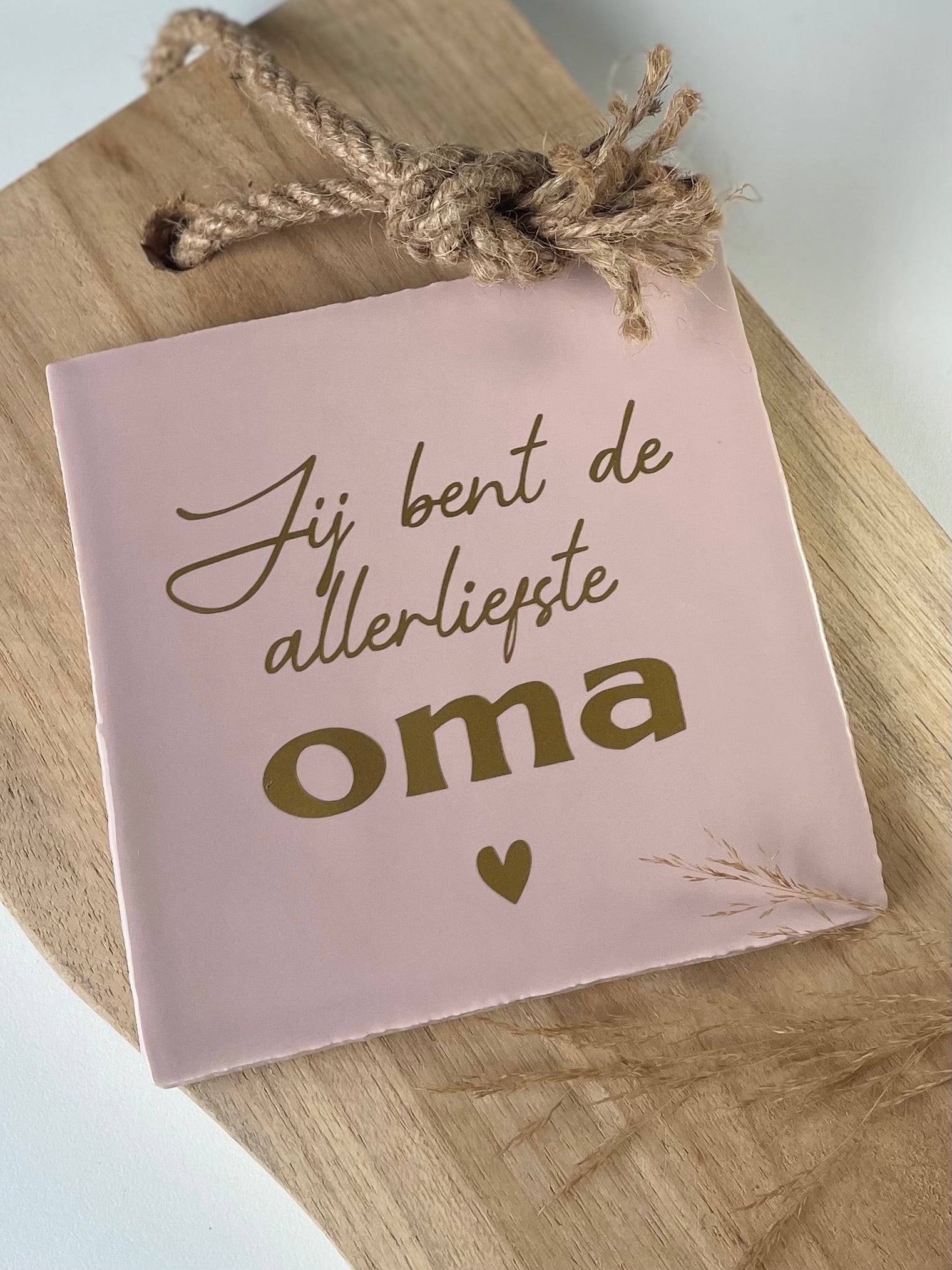 Tegeltje Jij bent de allerliefste oma