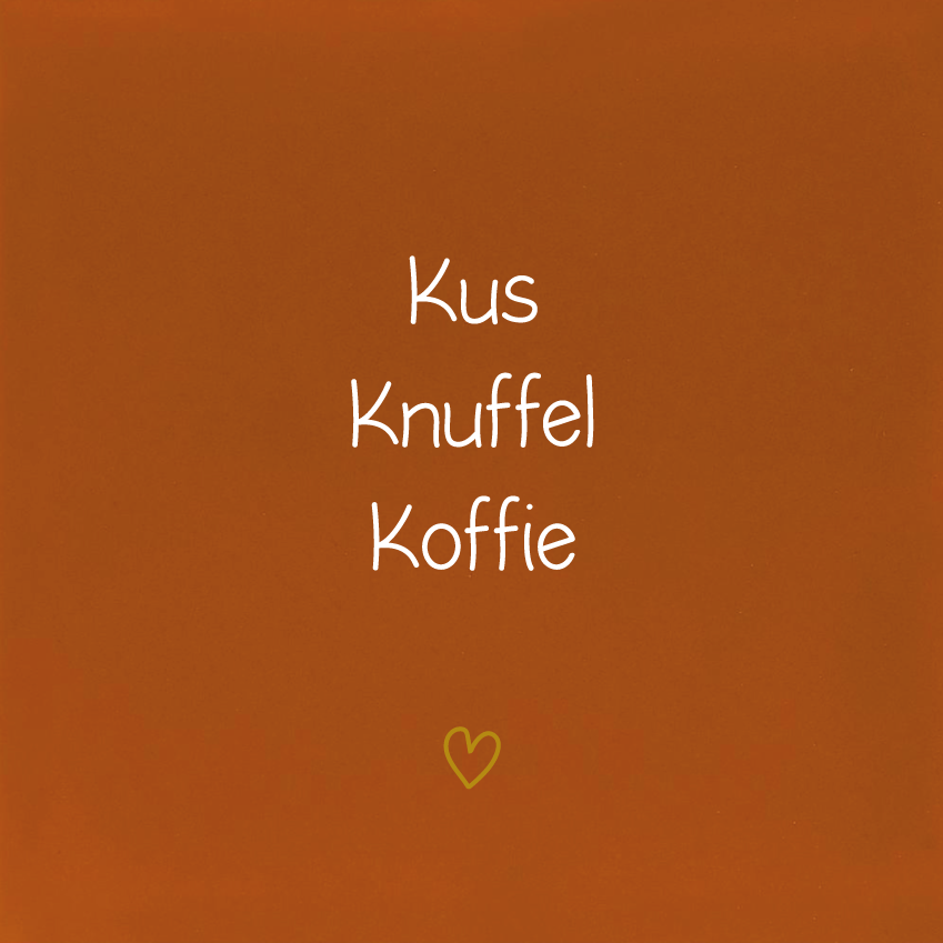 Kus Knuffel Koffie
