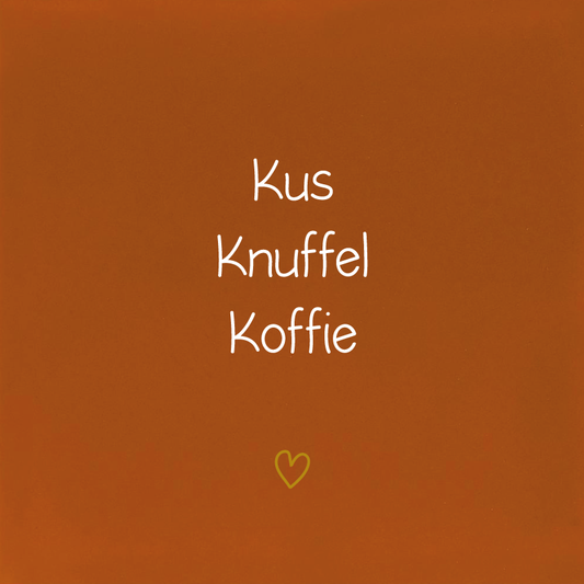 Kus Knuffel Koffie