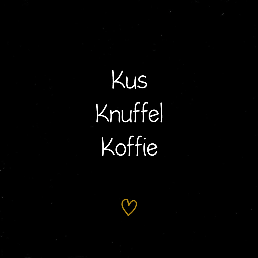 Kus Knuffel Koffie
