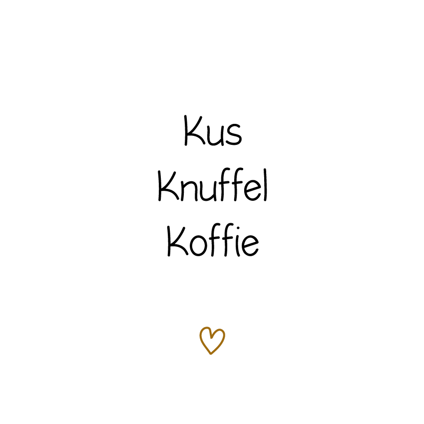 Kus Knuffel Koffie