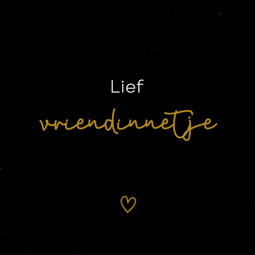 Lief vriendinnetje