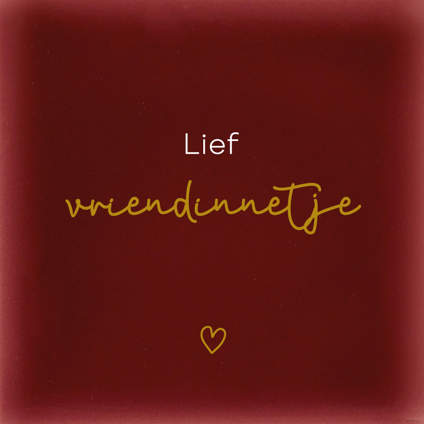 Lief vriendinnetje