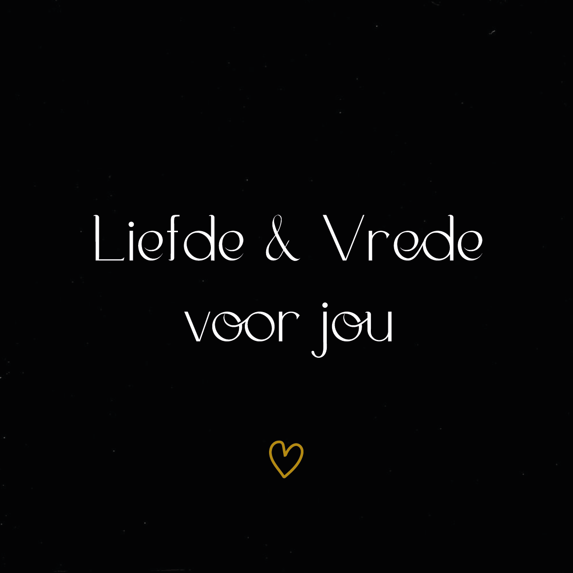 Tegeltje * Liefde & Vrede