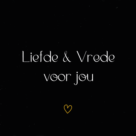 Tegeltje * Liefde & Vrede