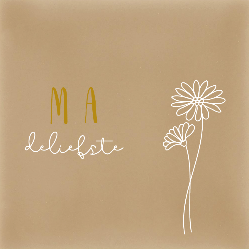 Ma de liefste
