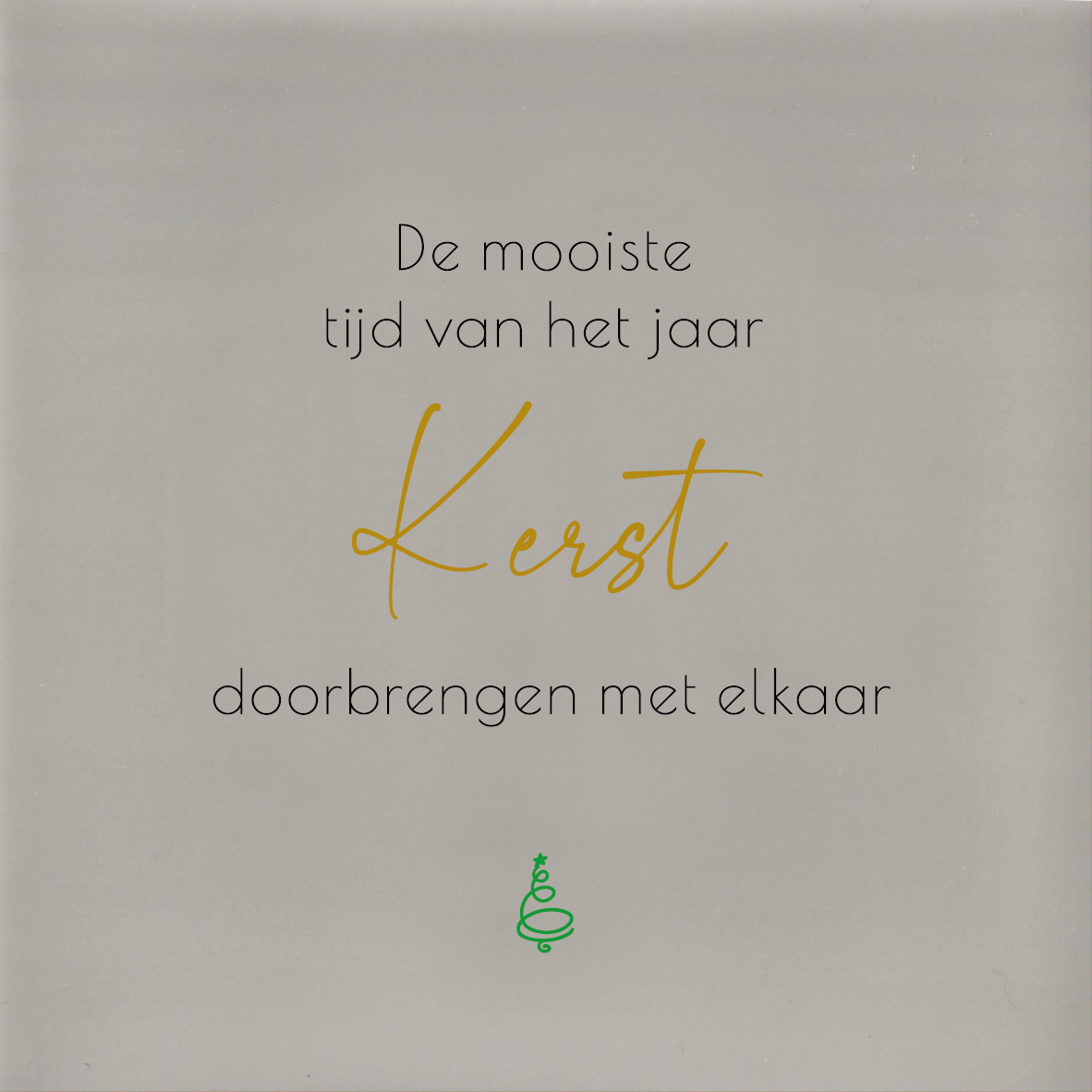 Tegeltje * De mooiste tijd van het jaar...