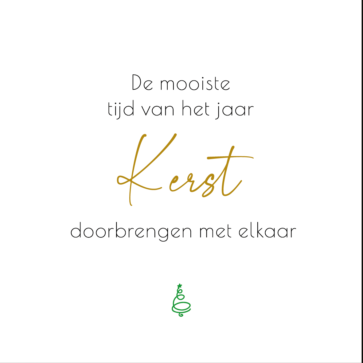 Tegeltje * De mooiste tijd van het jaar...