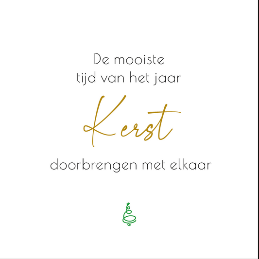 Tegeltje * De mooiste tijd van het jaar...